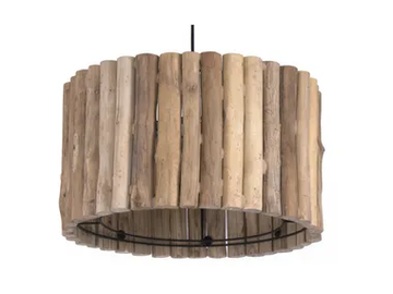 KUALA - Wooden pendant lamp by Flam & Luce - view 2